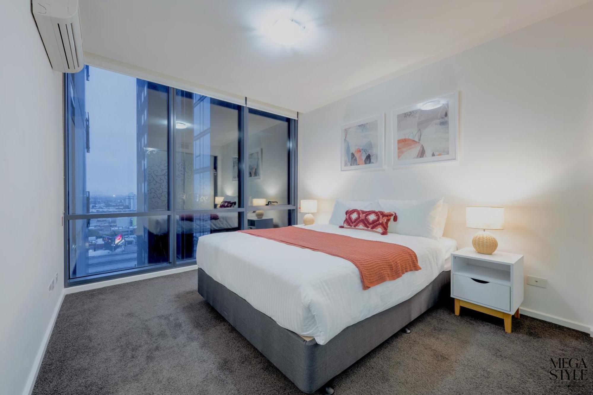 Mega Style Apartments Mainpoint Melburne Habitación foto