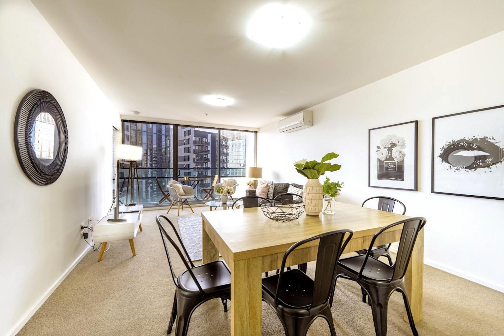 Mega Style Apartments Mainpoint Melburne Habitación foto