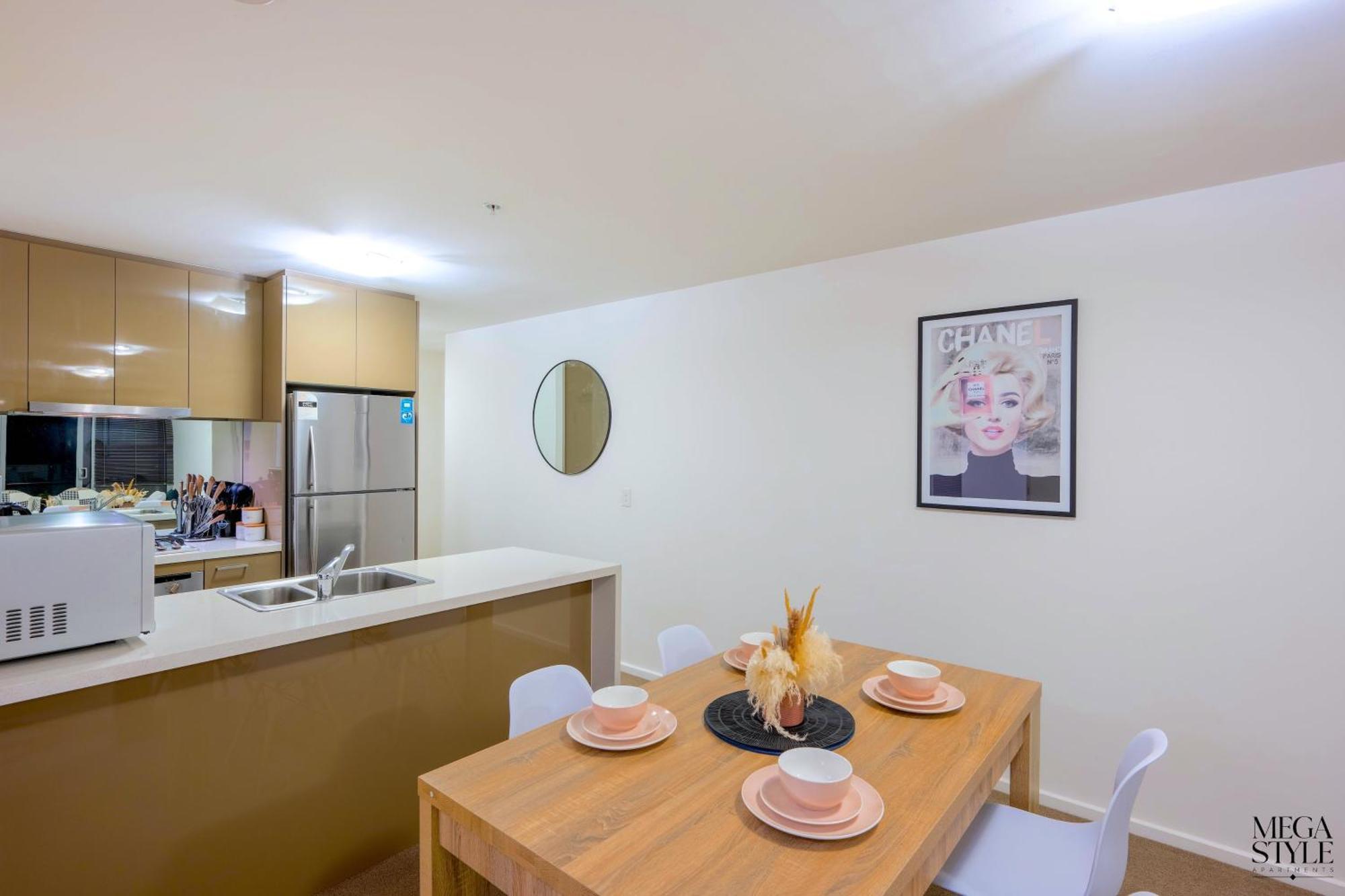 Mega Style Apartments Mainpoint Melburne Habitación foto