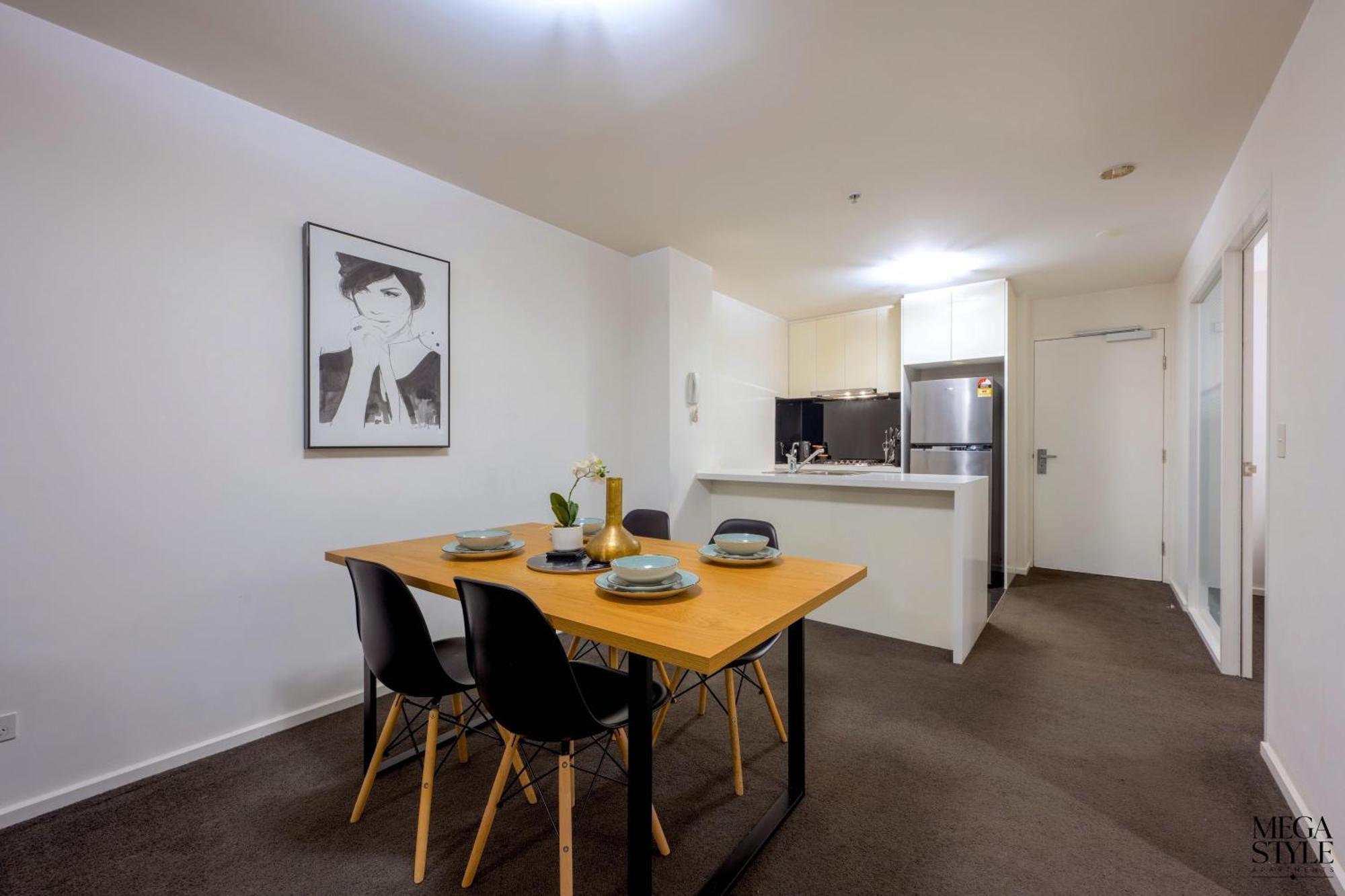 Mega Style Apartments Mainpoint Melburne Habitación foto