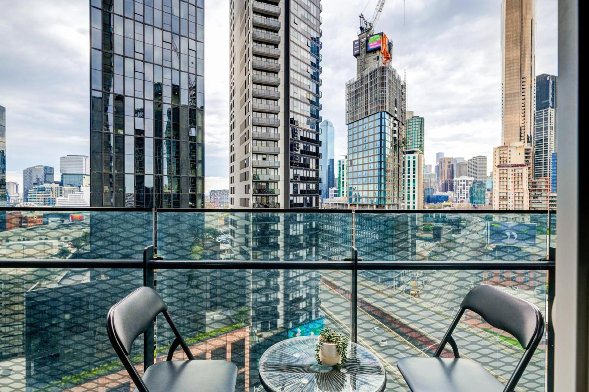 Mega Style Apartments Mainpoint Melburne Habitación foto