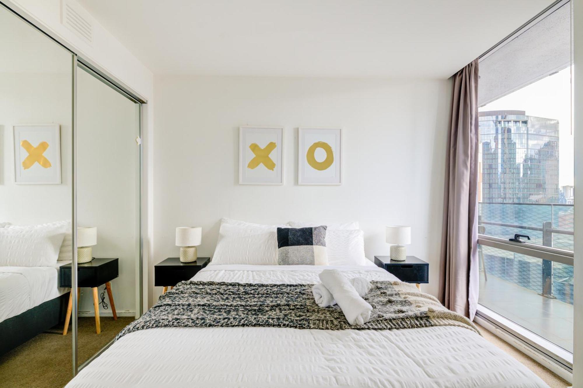 Mega Style Apartments Mainpoint Melburne Habitación foto
