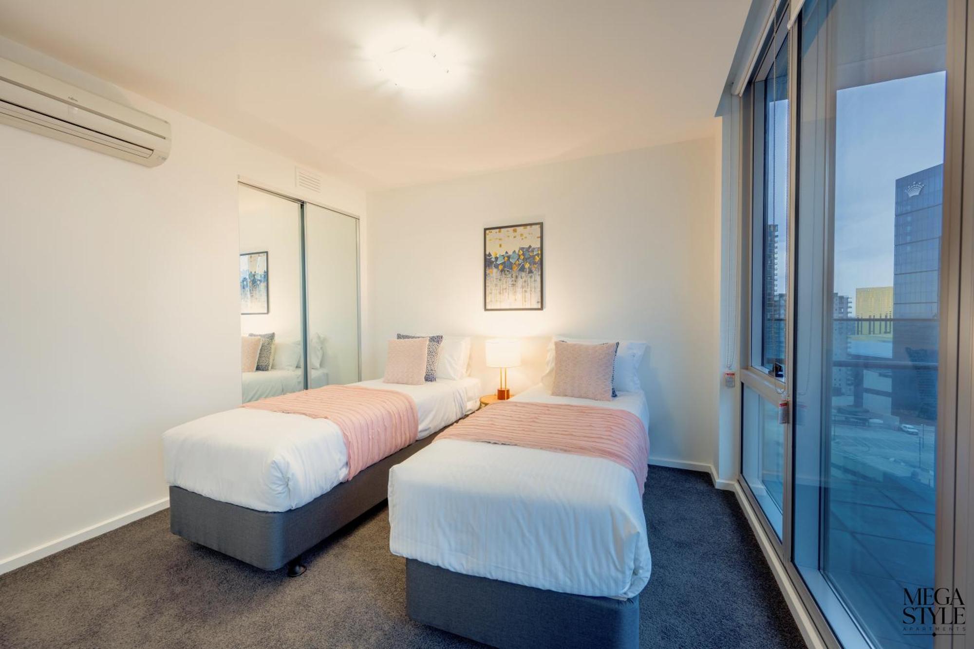 Mega Style Apartments Mainpoint Melburne Habitación foto