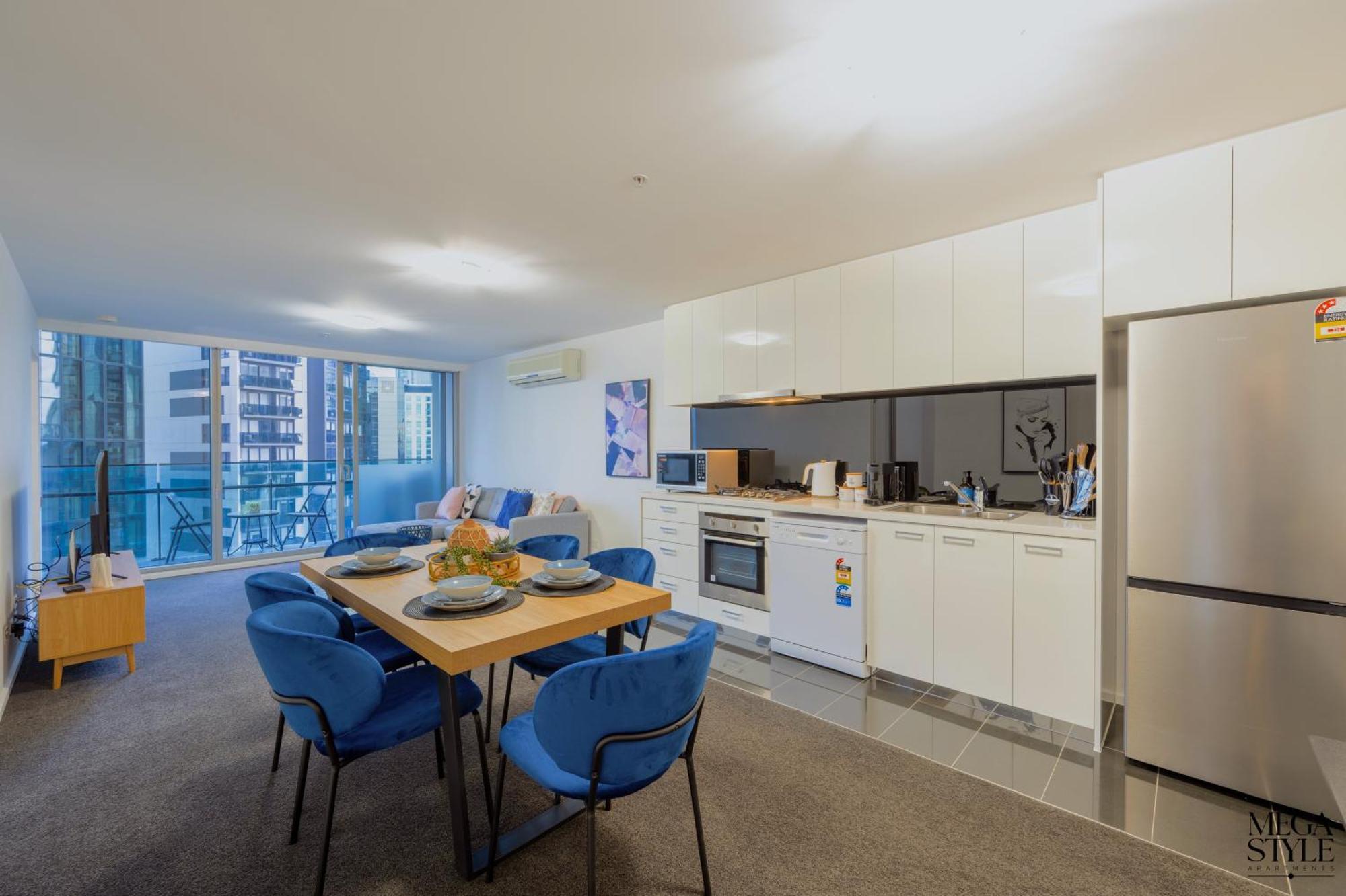 Mega Style Apartments Mainpoint Melburne Habitación foto